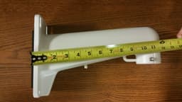 distance from wall