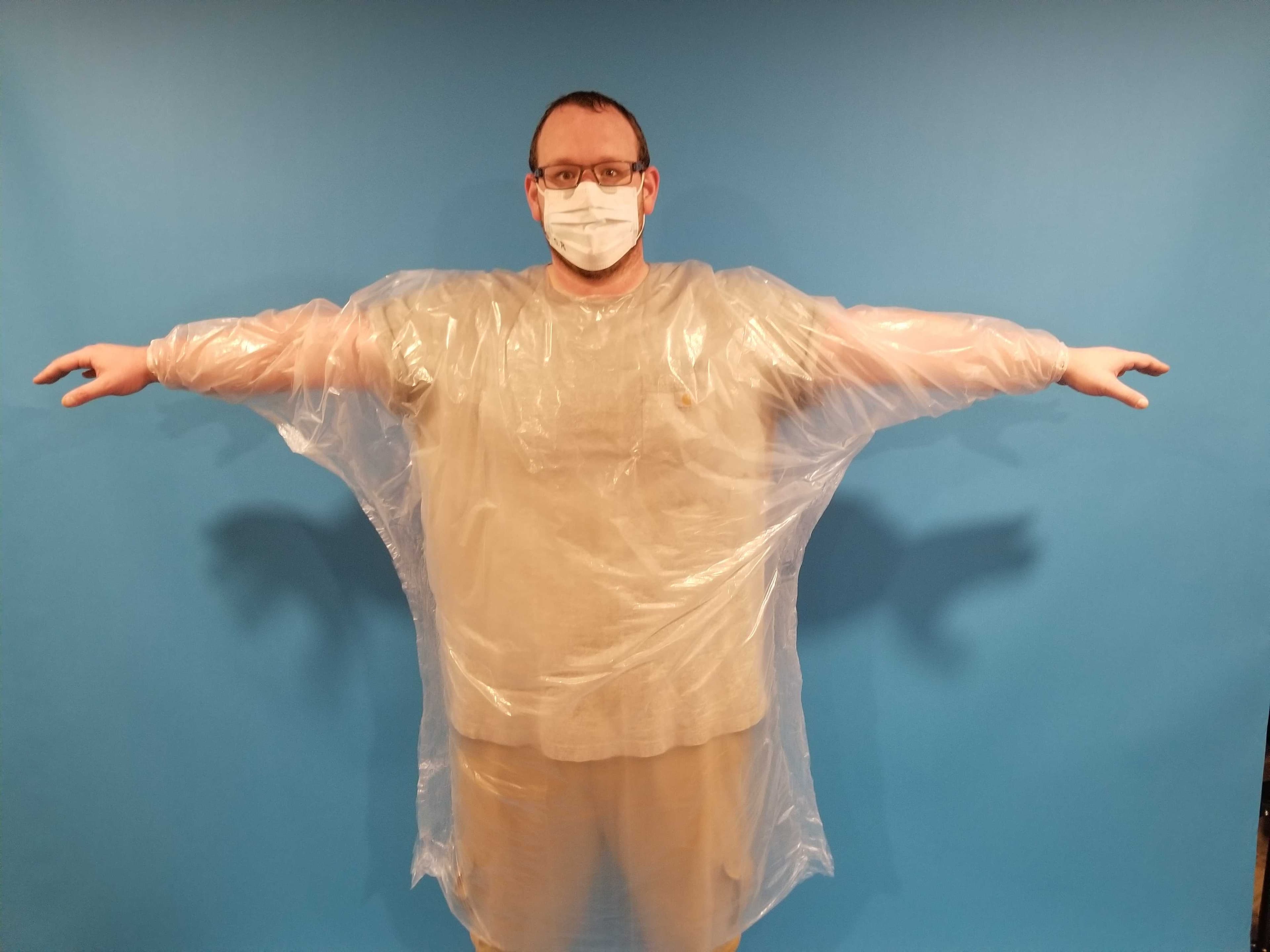 The Rubber Band Hand PPE Gown (Lot of 25)