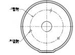 EBM26DFT, dimensions, back