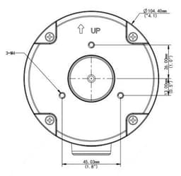 Electrical Box Mount for The Warrior 8.0 v1 - EMB26BF8, FRONT