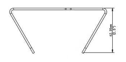 PMB26B Dimensions, Top