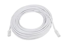 25 Foot Pre-made Cat5e Cable White