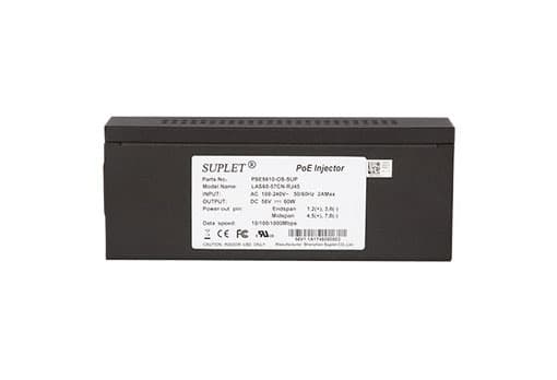 PTZ PoE Injector (60W) for The Lookout, The Laser, The Scope, The Sentinel, The Sentry, The Tracker
