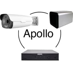 The Apollo is a fever detection system that includes a dual spectrum thermal camera, blackbody, and NVR.