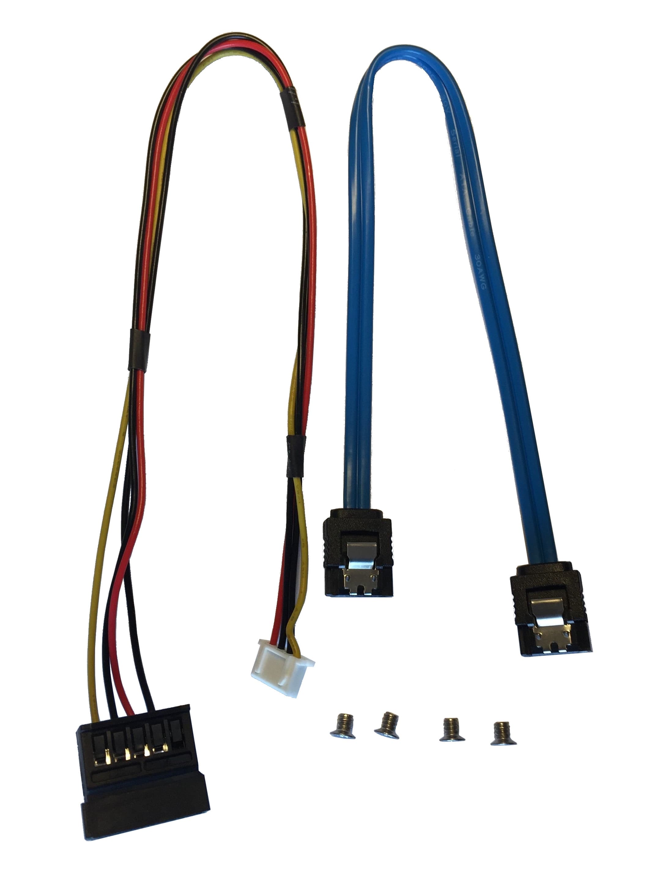 Replacement Hard Drive Cables & Screw Set for Admiral 4, 8, 16 and Corporal Models - HDCSS26