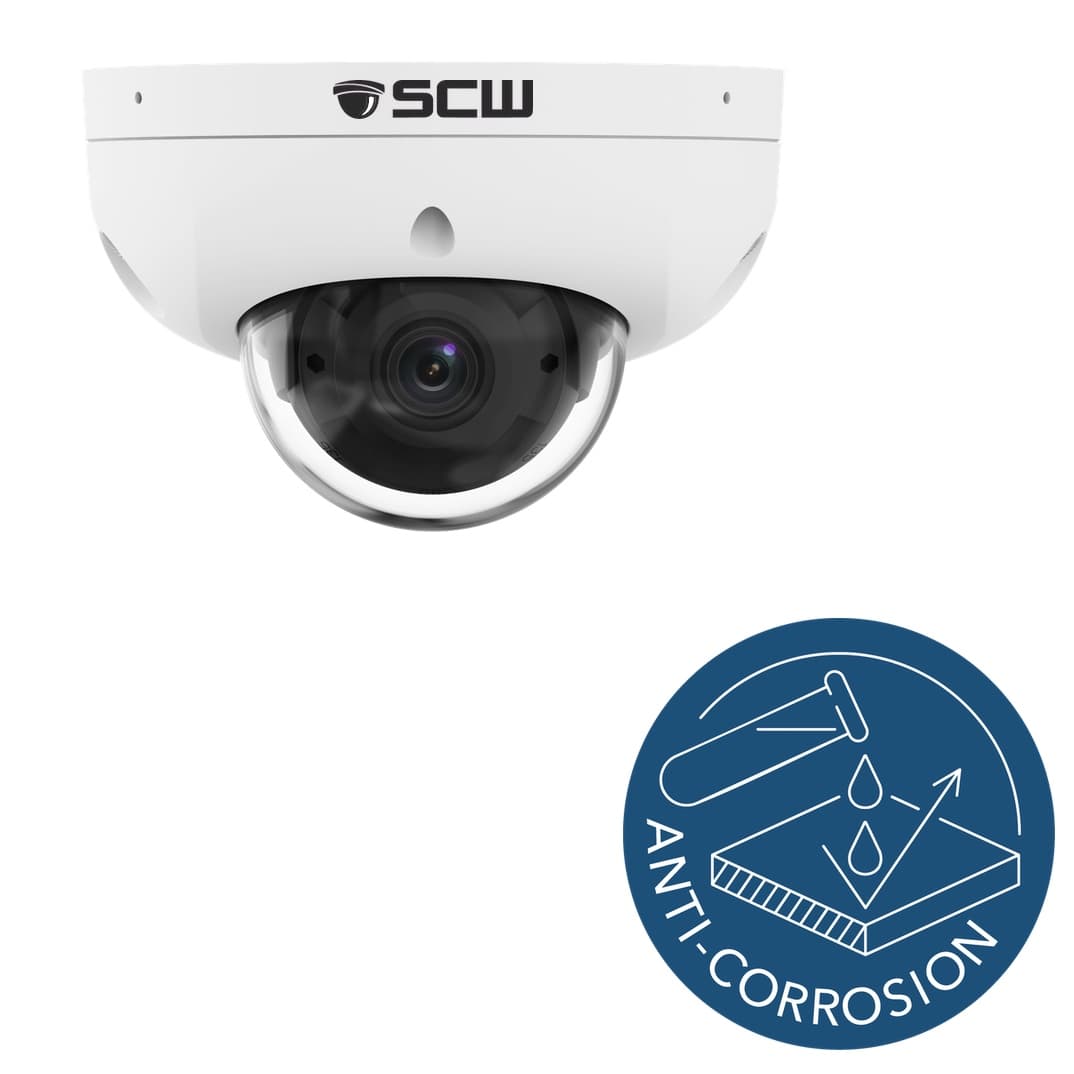 The Informant 8.0 v5 with Anti-Corrosion - IK10, Dacromet Anti-Corrosion 4K Dome Camera