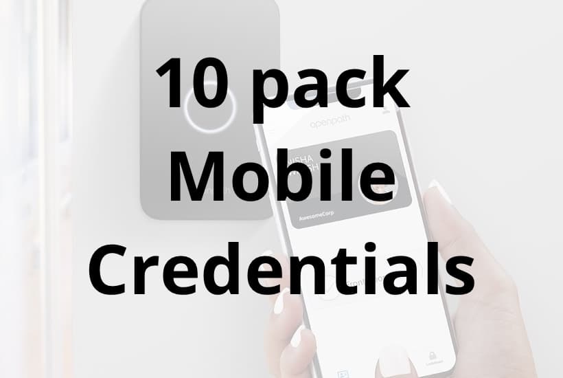 10 Pack - Mobile Credentials Avigilon Alta OpenPath