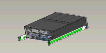 Rack Support Rails for The Imperial 64-16S, Imperial128, and Imperial 256 NVRs - RSR-IMP128