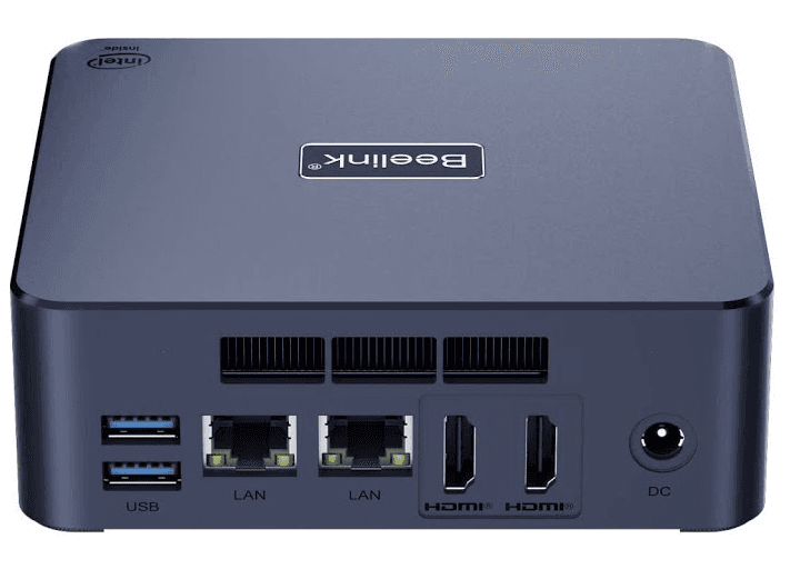 Model may vary - hardware will be a mini PC with 2 LAN connections.