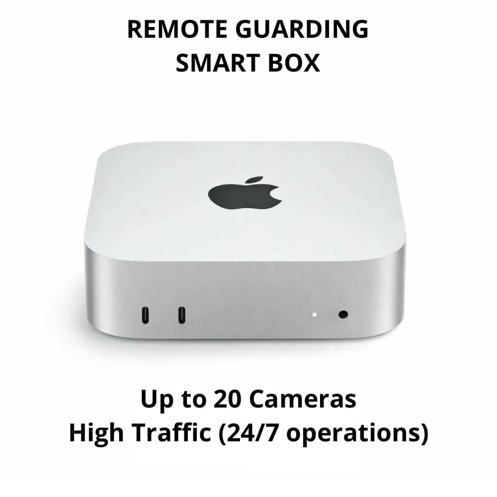 Remote Guarding Smart Box (1-20 Camera, High Traffic, 24/7 Deployments)
