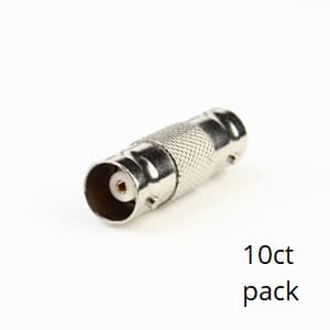 BNC Female to BNC Female Connectors (10pk) SCW-C108