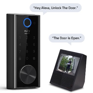 eufy wi-fi smartlock can be unlocked using smart home platforms