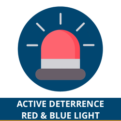 multi-light active deterrence