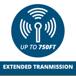 Extended Transmission: 750 Foot POE