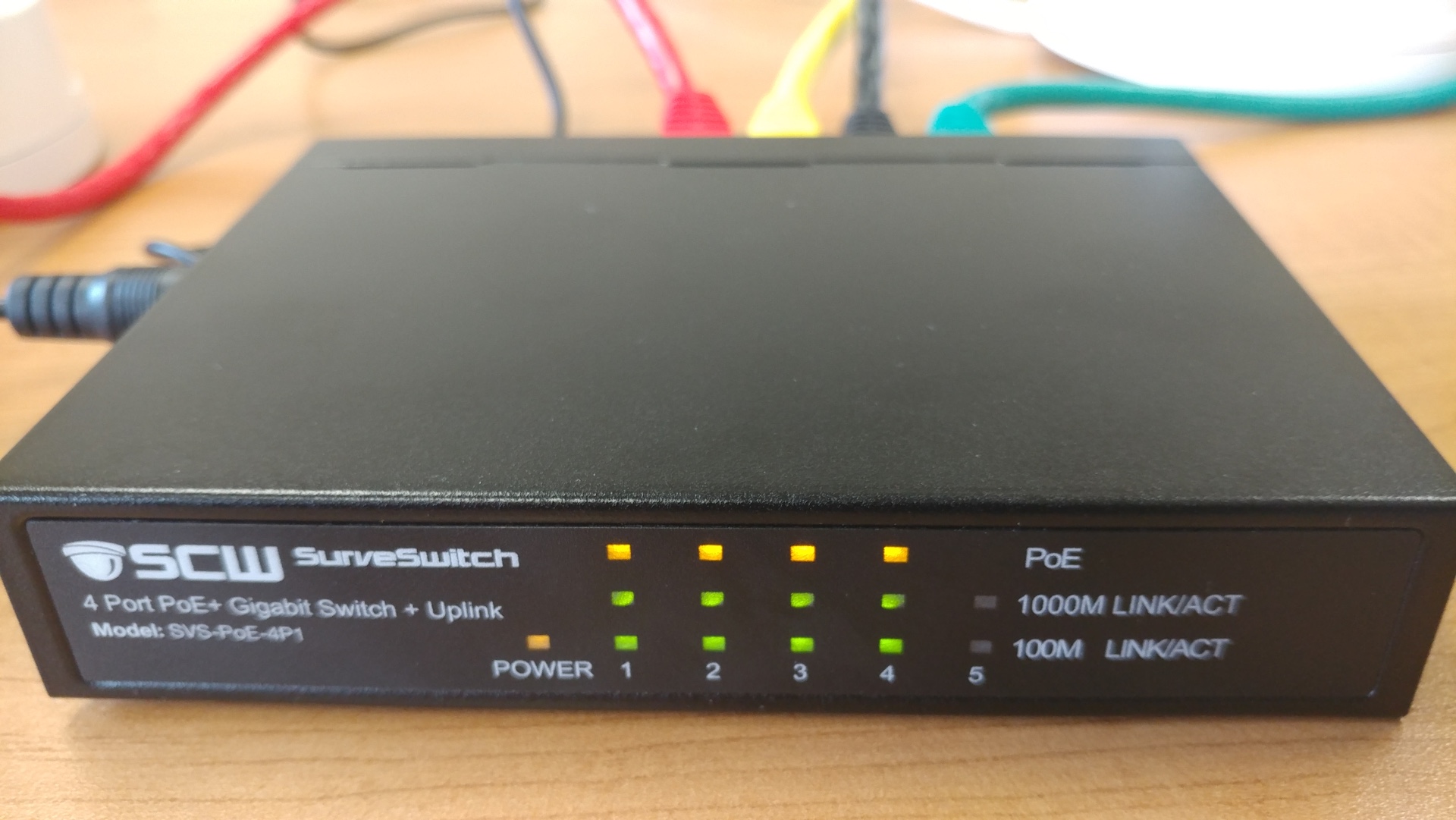 5 Port POE Switch - System for IP Cameras