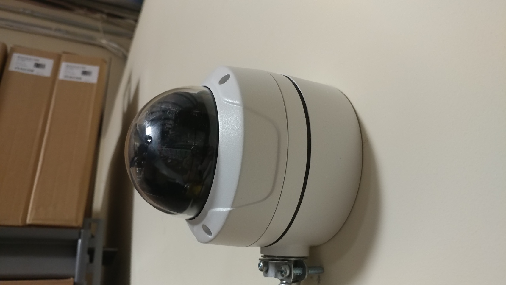 wall mounted dome security camera