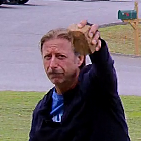 A face at 25 FT, recorded with a 1080P camera with a mid-zoom lens