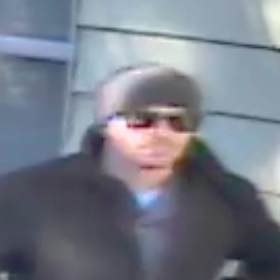 A face at 25 FT, recorded with a 700 TVL camera with a mid-zoom lens