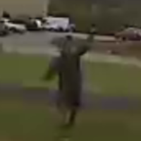 A face at 25 FT, recorded with a 480 TVL camera with a wide angle lens
