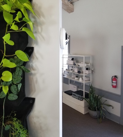 the radius 360 degree panoramic camera mounted on a wall mount