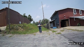 Warrior 2.0 v3 view from 25FT 91 degree FOV 1080p camera