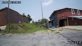 Warrior 2.0 v3 view from 75FT 91 degree FOV 1080p camera