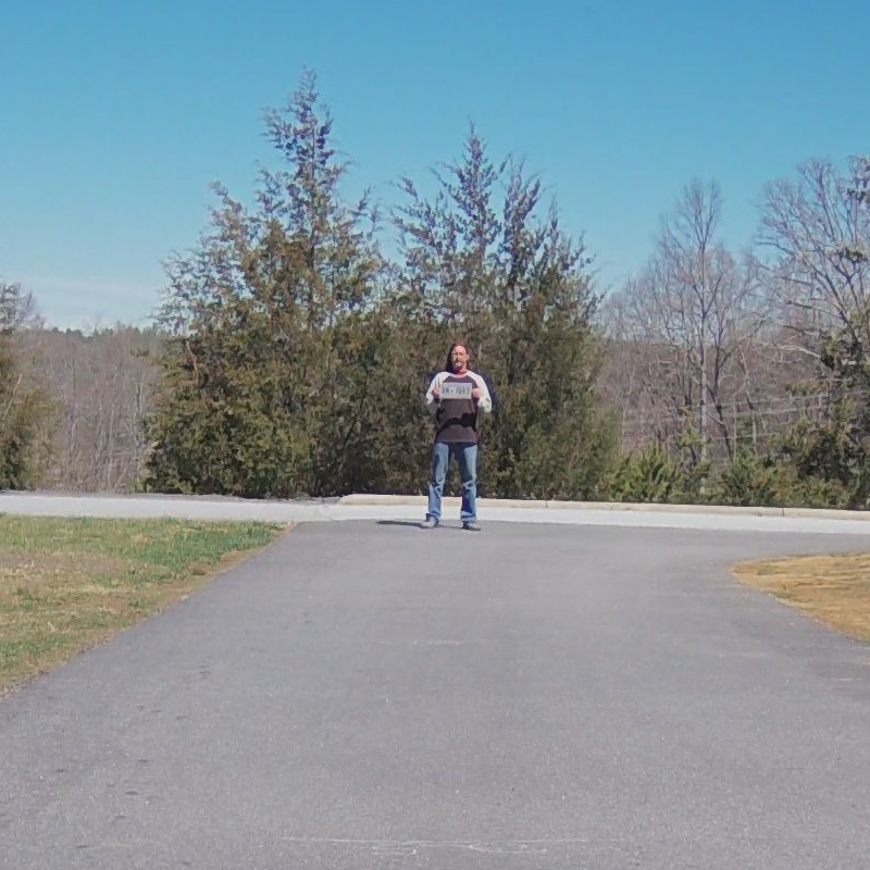 A face at 100 ft, recorded with a 4K IP camera with an 80 degree lens