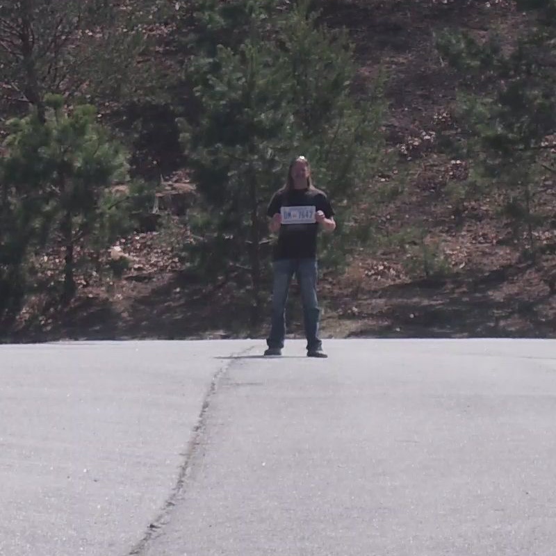 A face at 150 ft, recorded with a 4mp IP camera with a 35 degree lens