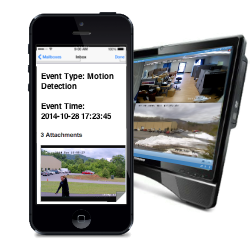 email alerts and remote viewing