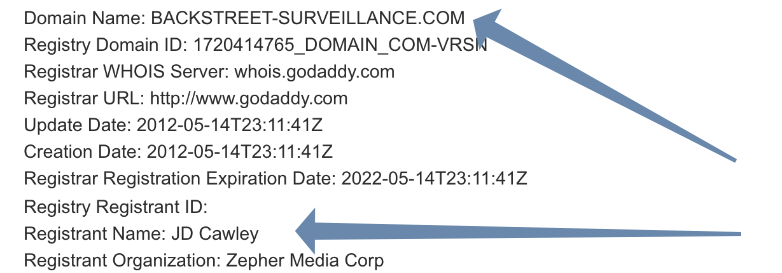 DNS for Backstreet Surveillance
