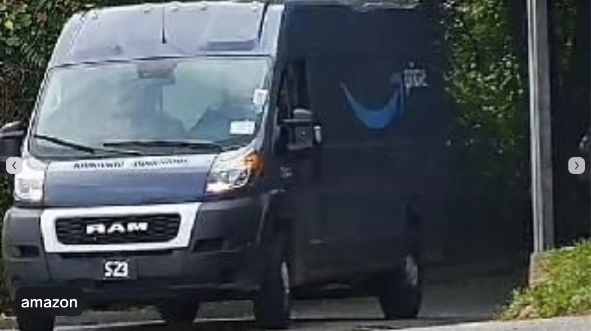 amazon delivery vehicle