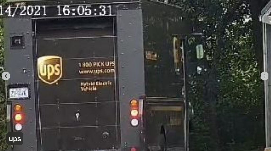 ups delivery vehicle