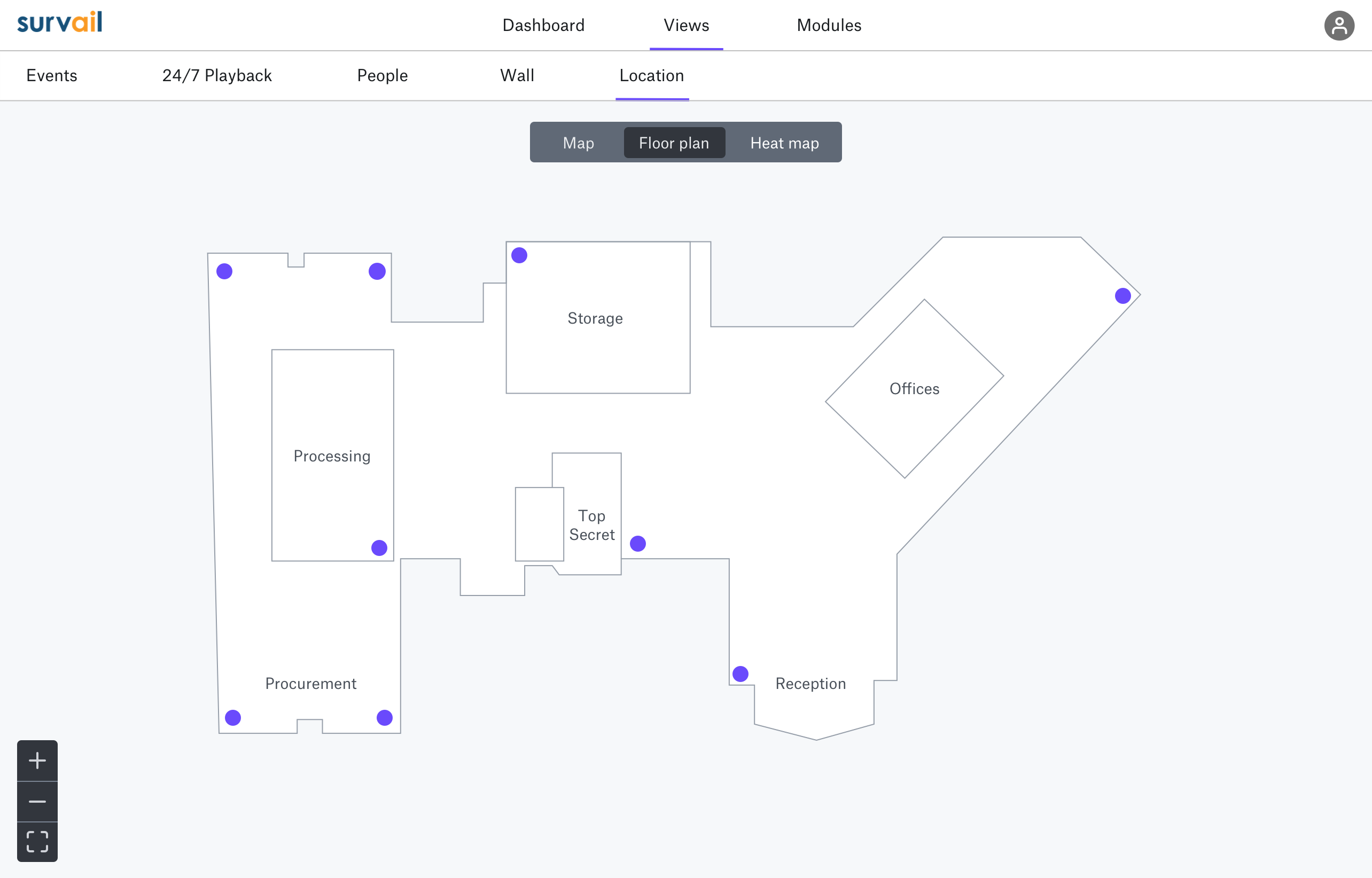 floor plan view