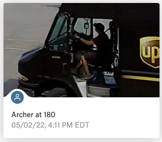 person in vehicle