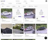active event live view in event feed