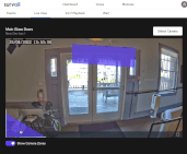 live camera follow zones
