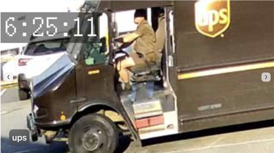 person in ups uniform