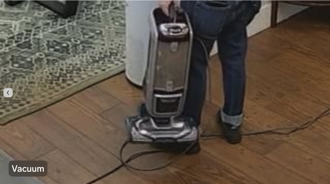 wheeled object: vacuum