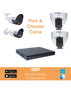 8 Camera 4MP Admiral Series