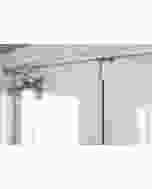 Door sensor installed on a commercial door