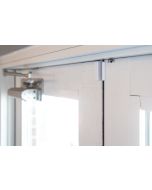 Door sensor installed on a commercial door