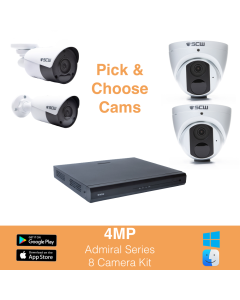 8 Camera 4MP Admiral Series