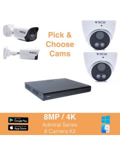 8 Camera 4K Admiral Series
