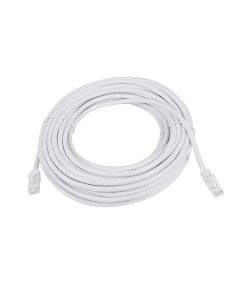 25 Foot Pre-made Cat5e Cable White
