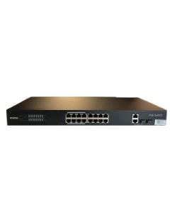SCW 16 Port Smart PoE Switch with Extended Transmission
