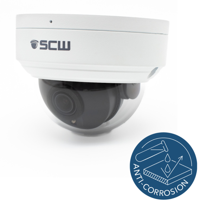 The Sheriff 8.0 v2 with Anti-Corrosion - IK10, Dacromet Anti-Corrosion 4K Dome Camera