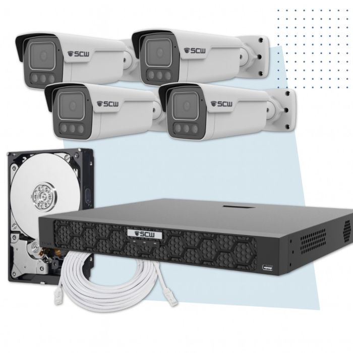 4 Camera Bullet System 