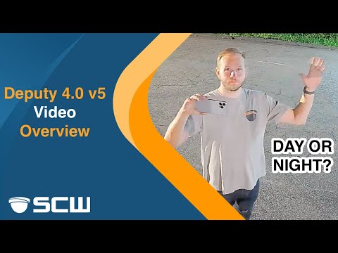 The best night vision security camera ever? The Deputy 4.0 v5 with ChromaIQ technology!