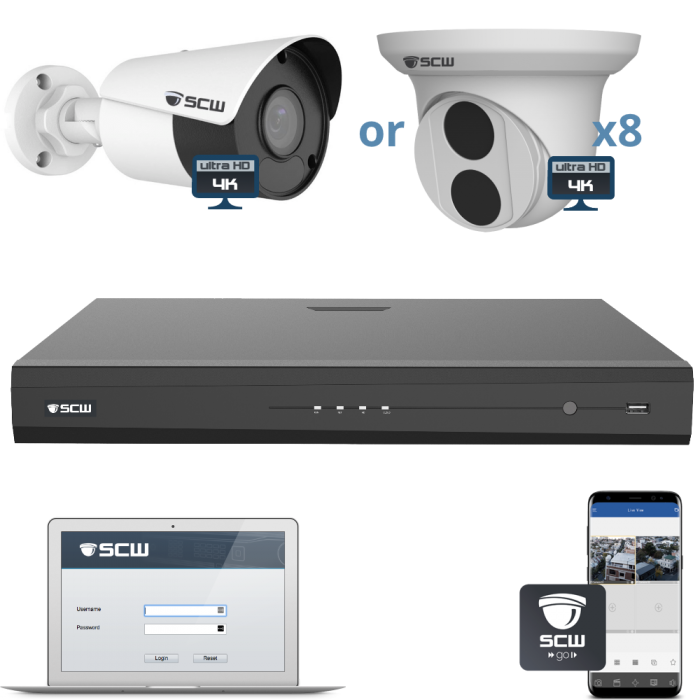 8 Channel 4k Security Camera System The Admiral Series Getscw