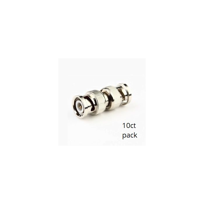 BNC Male to BNC Male Connector (10pk) SCW-C110